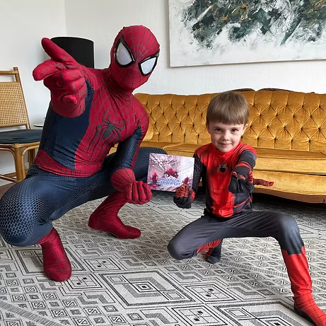 Spider-Guy Pose